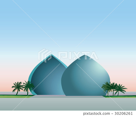 Baghdad, Iraq. City landmark Al-Shaheed monument. 30206261