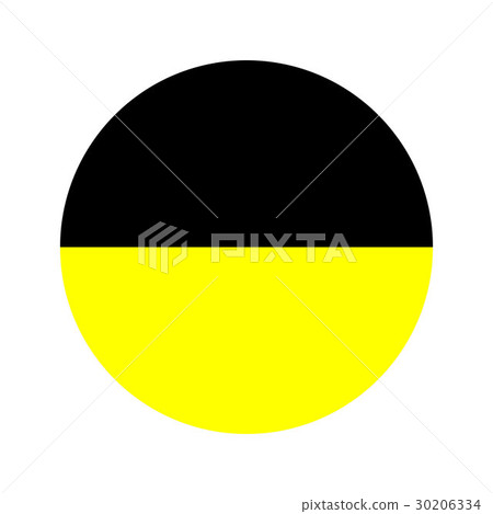Circular world Flag 30206334