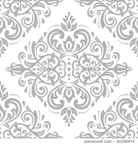 Seamless Damask Background 30206454