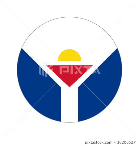 Circular world Flag 30206527