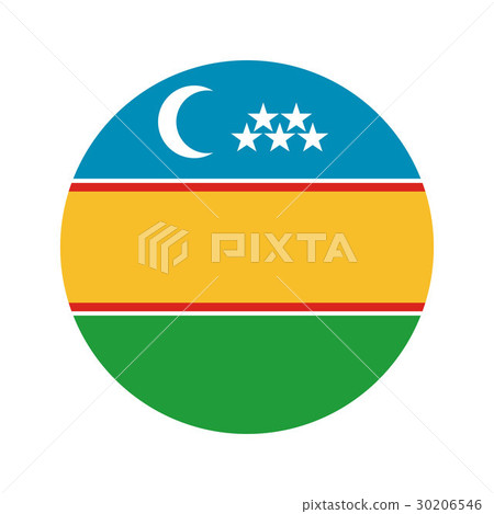 Circular world Flag 30206546