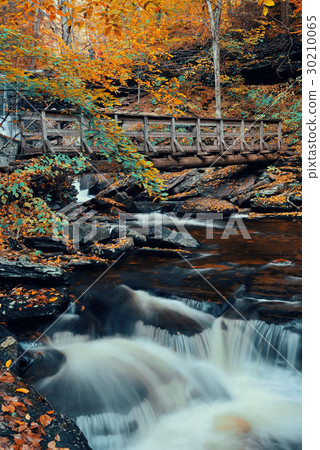 Autumn waterfalls Autumn waterfalls 30210065