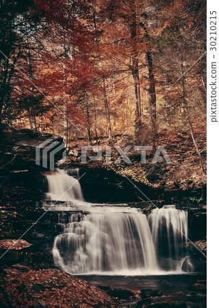 Autumn waterfalls 30210215