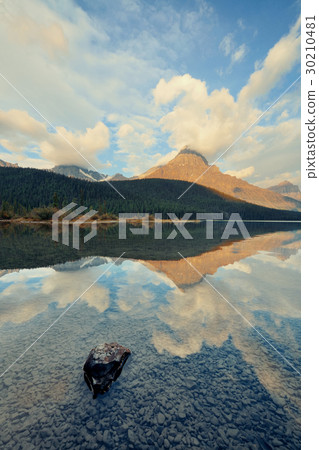 Waterfowl Lake sunrise 30210481