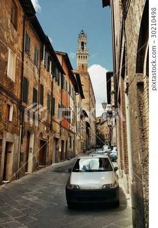 Siena street view Siena street view 30210498
