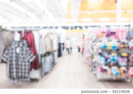 Abstract blur supermarket 30214686