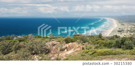 Pristine beach on Moreton Island. Pristine beach on Moreton Island. 30215380