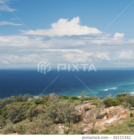 Pristine beach on Moreton Island. Pristine beach on Moreton Island. 30215382