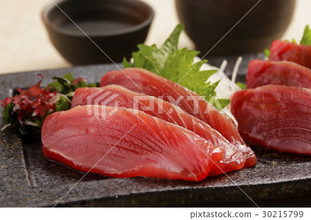 鰹魚生魚片 照片素材 圖片 圖庫