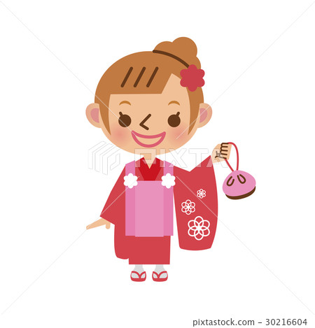 Shichigosan three-year-old girl Shichigosan three-year-old girl 30216604