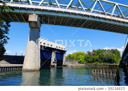 鐵路橋和閘門JR Yume no Island Bridge / Dake漁門廣角 鐵路橋和閘門JR Yume no Island Bridge / Dake漁門廣角 30216815