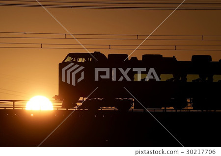 Taking a dazzling sunrise 30217706