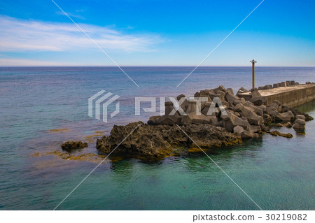 Sea and wave block 30219082