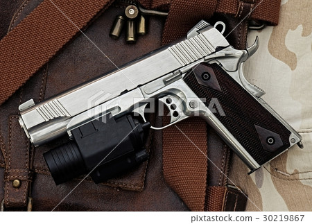 Handgun, semi-automatic. Handgun, semi-automatic. 30219867