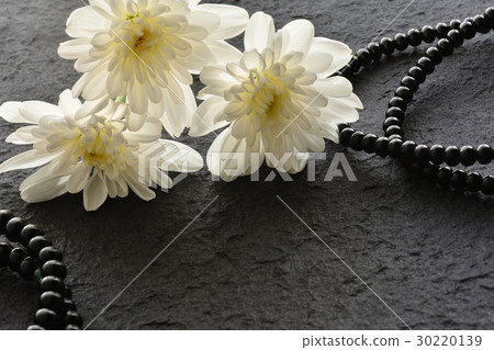 菊花花珠黑色washi 菊花花珠黑色washi 30220139
