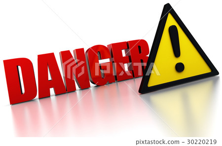danger sign 30220219