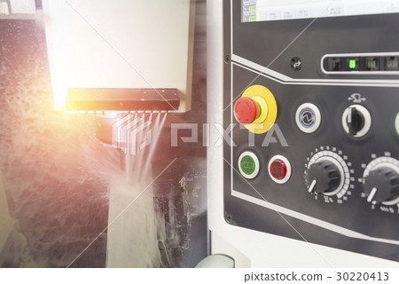 The five-axis CNC machine and lighting effect 30220413