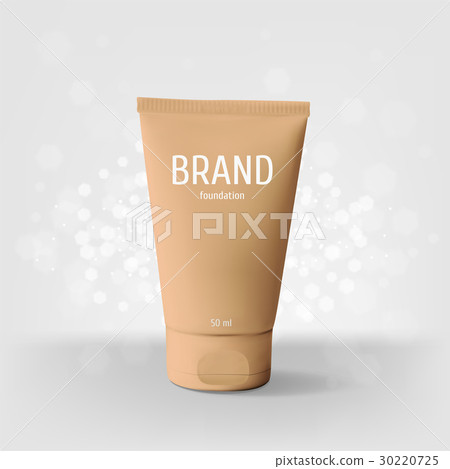 Package design cosmetic products. Foundation 30220725