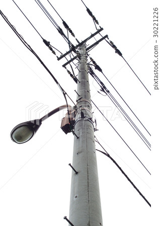 電線桿和傳輸線 電線桿和傳輸線 30221226