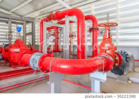 fire pump station for water sprinkler piping  30221390