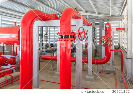 fire pump station for water sprinkler piping  30221392