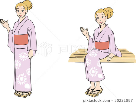 Foreigner Yukata 2c 30221897