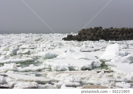 Drift ice in Hokkaido 30221905