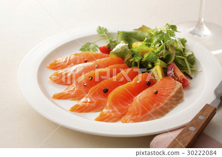 Marinated Salmon 30222084
