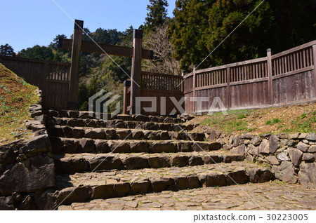 春天八王子城就像這個八王子市 30223005