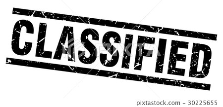 square grunge black classified stamp square grunge black classified stamp 30225655