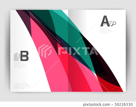 Wave design business brochure or annual report Wave design business brochure or annual report 30226330