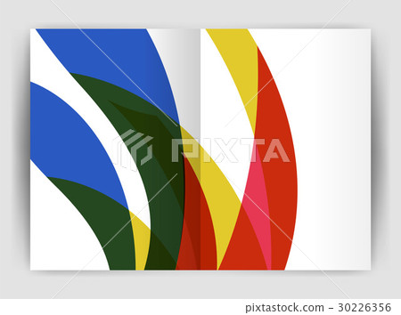 Wave design business brochure or annual report Wave design business brochure or annual report 30226356