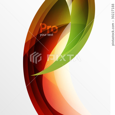 Futuristic hi-tech glass wave abstract background Futuristic hi-tech glass wave abstract background 30227188