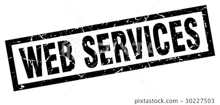 square grunge black web services stamp square grunge black web services stamp 30227503