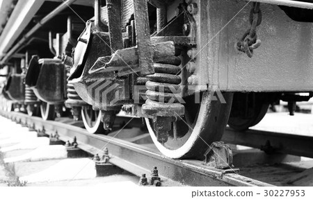 details of the metal parts of vintage 30227953