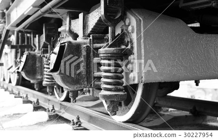 details of the metal parts of vintage 30227954