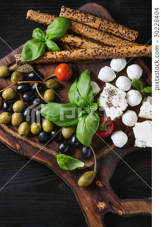Mediterranean appetizer plate 30228404