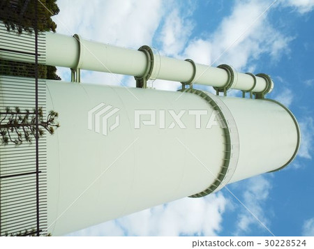 The landmark of the water facilities is an elevated tank The landmark of the water facilities is an elevated tank 30228524