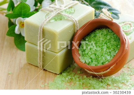 Natural handmade soap and bath salt 30230439