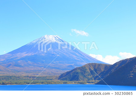 Blue sky and Mt. Fuji [close-up] 30230865