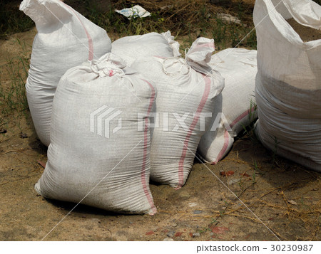 SANDBAG OR SACK MADE OF HESSIAN (BURLAP) SANDBAG OR SACK MADE OF HESSIAN (BURLAP) 30230987