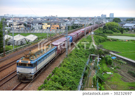 EF 81453 Container freight train 30232697