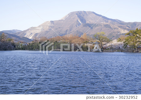 春天伊吹和三島池_ 9 30232952