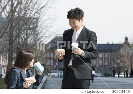 Foreign lunch time 30233469