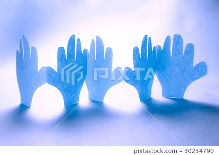Paper hands in connection 30234790