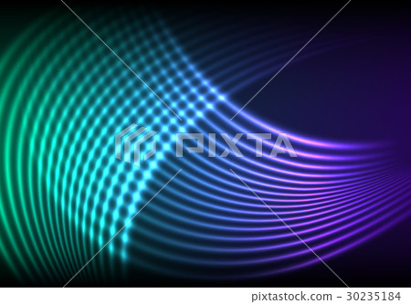Bright shiny neon lines background Bright shiny neon lines background 30235184