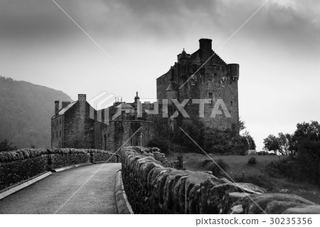Eilean Donan castle panorama, Scotland 30235356