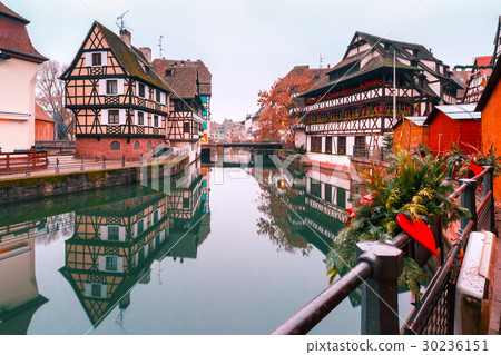 Petite France in the morning, Strasbourg, Alsace Petite France in the morning, Strasbourg, Alsace 30236151