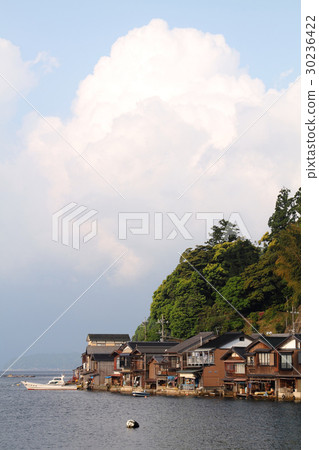 Early summer fishing village 30236422