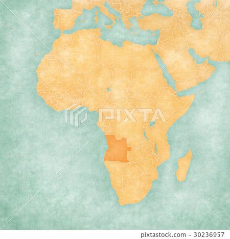 Map of Africa - Angola 30236957